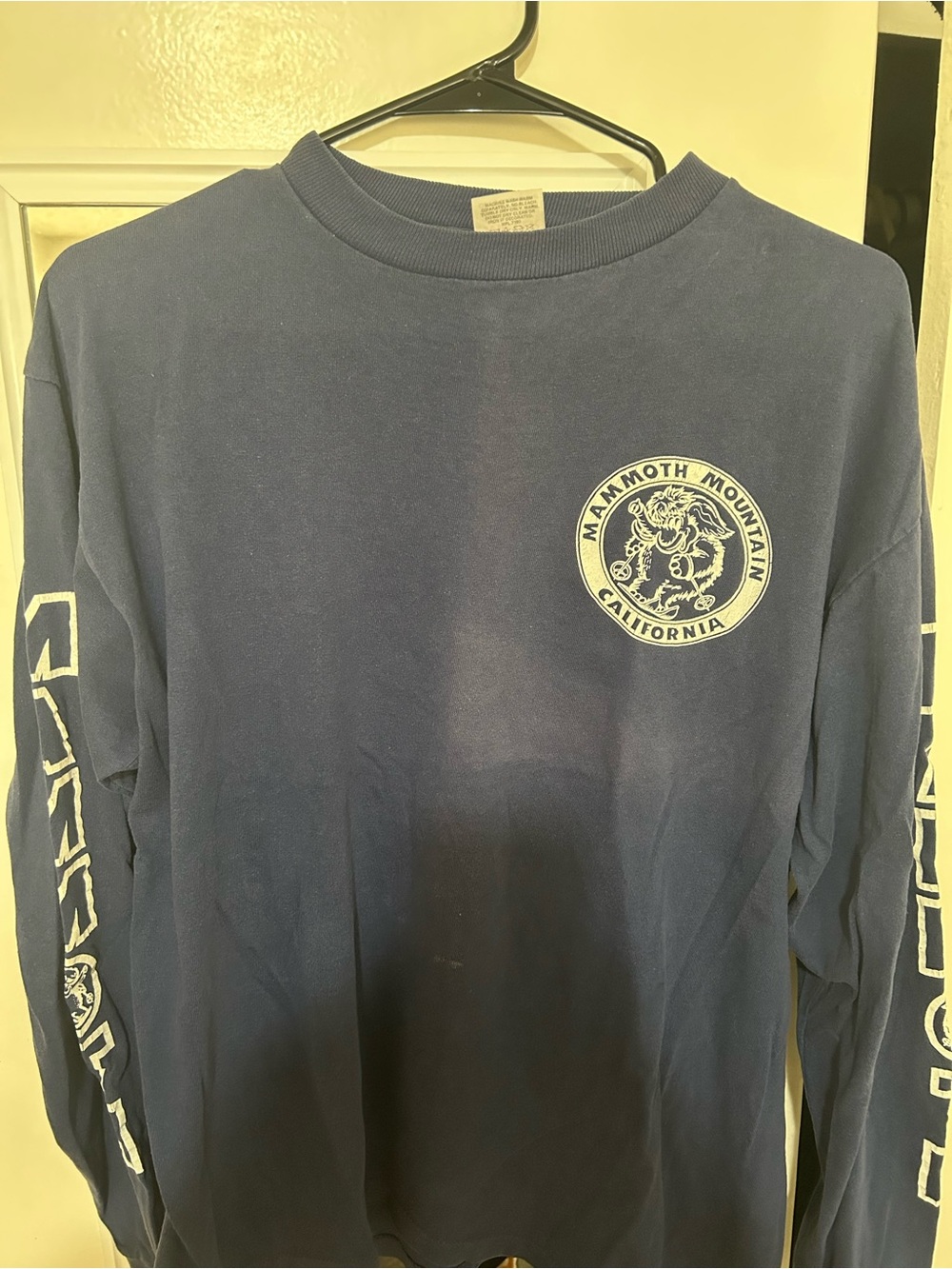 Vintage Mammoth Mountain Wooly Long sleeve shirt